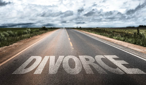 Divorce written on road - HIre A Divorce Lawyer Melbourne