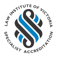 Law Institute Victoria - Specialist Accreditation